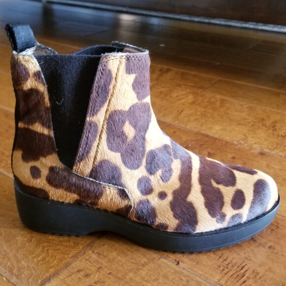 Louise etCie Women's Size 8 Cow Hair Zareb Platform Boots - Picture 1 of 8